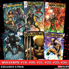 [6 PACK] WOLVERINE (#19-#24) 19, 20, 21, 22, 23, 24 UNKNOWN COMICS EXCLUSIVE VAR picture