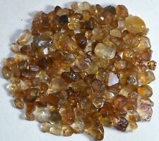 200 GM Terminated Gemmy Quality Natural Brown Topaz Crystals Lot From Pakistan picture