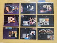 1995 STAR TREK VOYAGER SEASON 1 SERIES 2  90 CARD BASE SET BY SKYBOX picture