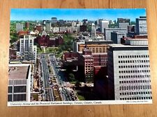 Vintage Postcard, University Avenue and Parliament, Toronto, Ontario, Canada picture