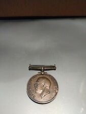 VINTAGE WW1 BRITISH WAR MEDAL SILVER COIN 1914-1918 EX COND. picture