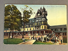 Ohio, OH, Put-In-Bay, Hotel Victory, Crowd Of People, PM ca 1910 picture