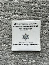LOS ANGELES COUNTY SHERIFF'S DEPT. CIVIL DISOBEDIENCE GUIDEBOOK.  VINTAGE picture