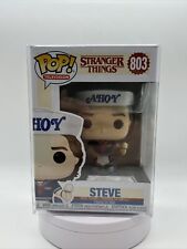 Funko Pop Television Stranger Things Steve Ahoy #803 With Protector picture