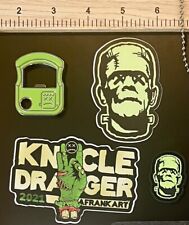 Andy Frankart AFK Frankenstein Set. Bottle Opener, 1 Patch, 2 Stickers…Very Rare picture