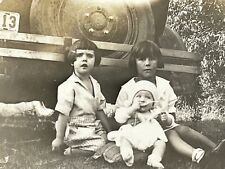 OG Photo Girls 1930's Baby Brother Sisters picture