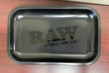 RAW Small Metal Matte Rolling Tray~7x11 Used Discount Sale~See Description picture