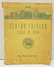 BATON ROUGE HIGH SCHOOL - THE BUZZER SENIOR EDITION CLASS OF 1946 picture