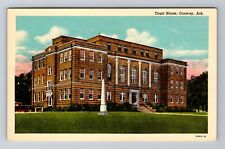 Conway AR-Arkansas, Court House, Antique, Vintage Souvenir Postcard picture