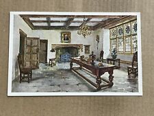 Postcard Sulgrave Manor Northamptonshire England George Washington Family Home picture
