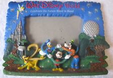 Vintage 2000 Walt Disney World Frame Photo Mickey Pluto Donald Duck Goofy picture
