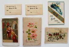 26 Antique & Vintage Ephemera Pieces: Small Pamphlets & Cards picture