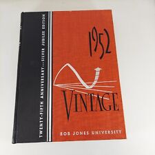 Bob Jones University The Vintage 1952 College Yearbook Annual Greenville SC picture