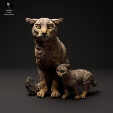 Breyer size traditonal 1/9 resin companion animal figurine scottish wildcat picture