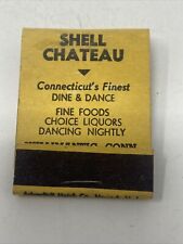 VTG Matches Matchbook Shell Chateau Dine & Dance Willimantic CT picture