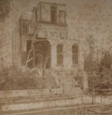 1896 TORNADO ST LOUIS DISASTER DESTROYED RESIDENCE LAFAYETTE AV STEREOVIEW 30-28 picture