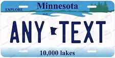 Customized License Plate Tag for Any State Auto Car Bicycle Bike Wall Door Sign picture