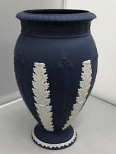 Wedgwood Portland Blue Jasper Flower Vase picture