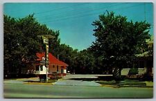 Kozy Kourt Motel Brush Colorado CO Street View Sign Hotel Vintage UNP Postcard picture
