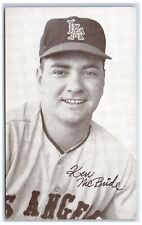 c1950s Ken McBride Baseball Player Sports Los Angeles Angels Exhibit Arcade Card picture