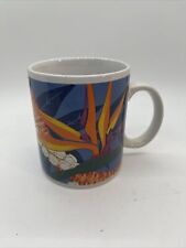 Vintage 1999 Hilo Hattie Bird of Paradise Mug Cup Coffee The Store of Hawaii picture