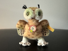 Vintage Steiff UHU THE OWL 4.5” H 4.0