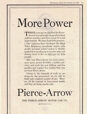 1918 Pierce Arrow Original ad - More Power picture