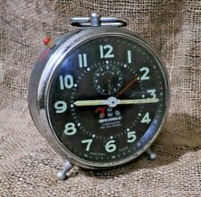 Vintage Wehrle Alarm clock Commander Rare Made in Germany #38 picture