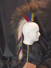 Native American Porcupine Hair Roach Powwow Regalia Authentic 22