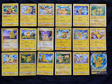 5 x Pikachu Pokemon Cards Collection Bundle Assortment TCG Rare Holo V Card picture