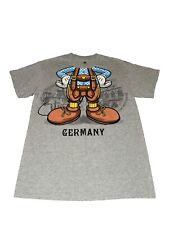 Disney World Epcot Germany Mickey Mouse Lederhosen T-Shirt Adult Medium picture