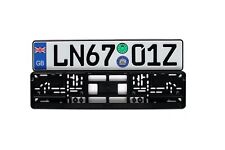 Great Britain Euro Plate Package with Registration Seals - Plate Frame & Screws picture