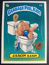 1985 Garbage Pail Kids #14b Jason Basin. OS1, Series 1. picture