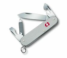 New Victorinox Swiss Army 84mm Knife ALOX CADET Silver Alox Ribbed 0.2601.26-033 picture