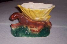 Vintage Ceramic American Bisque 1950s Panther Planter picture