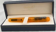 Conklin All American Spl Ed Orange Demonstrator Fountain Pen - 1.1mm Stub Nib picture