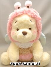 Japan Tokyo Disney Store Pooh & Friends 2023 Honey Day Bee Plush Toy Size M Pink picture