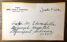 Jacqueline Kennedy Address Label From Front Of First Lady White House Envelope picture