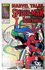 Marvel Tales #214 Marvel (1988) Newsstand Spider-Man vs Nightcrawler Comic Book picture