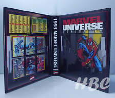 Custom Graphics 1993 MARVEL UNIVERSE SERIES 4 Trading Card Inserts (with Binder) picture