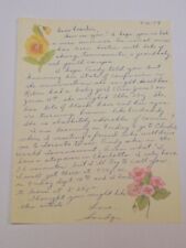  Sept 1979 Cindy Todd Hall of Fame Water Skier mothers Letter to in law Frankie  picture