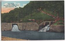 1930s - Twin Falls - Roaring River - Cassville - Missouri Ozarks - Unused Linen picture