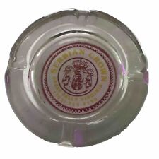 Vintage Ashtray From Serbian Crown Great Falls VA Glass Cigarette Flaw picture