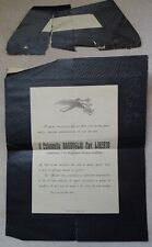 1917-1919 Italian Postal Certificate MOBILIZED 54TH INFANTRY REGIMENT MISSING picture