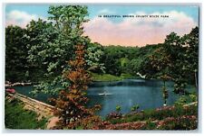 c1940's In Beautiful Brown County State Park Nashville IN Unposted Postcard picture