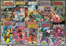 Lot of 10 Avengers Comics, Issues 259-268, Key 267, 1st Council of Kangs picture