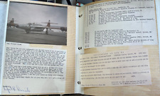 Duluth Retirement Aviation Military Aircraft Pilot Photo Album Original 1980 picture