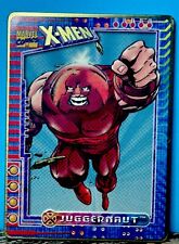 RARE X-Men MARVEL METAL CARD Juggernaut   /12000 SSP - GOLD 90’s Metal picture