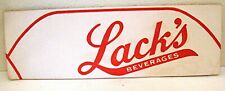 Lack's Beverage Muskegon Michigan Soda Pop Paper Hat Unused Old Store Stock picture