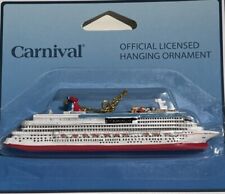 CARNIVAL VISTA Cruise Ship 4 inch Hanging Resin Ornament, BRAND NEW  picture